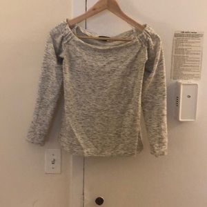 Club Monaco cowlneck/off the shoulder